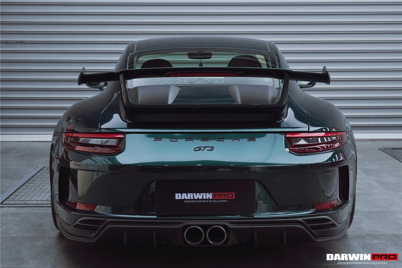 2017 - 2019 Porsche 911 991.2 GT3 Only BKSS Style Carbon Fiber Rear Lip Diffuser